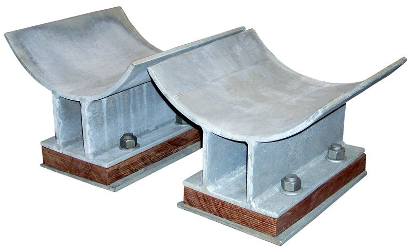 Carbon Steel Pipe Shoe - Adjustable with Insulation Shield