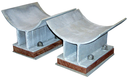Carbon Steel Pipe Shoe - Adjustable with Insulation Shield